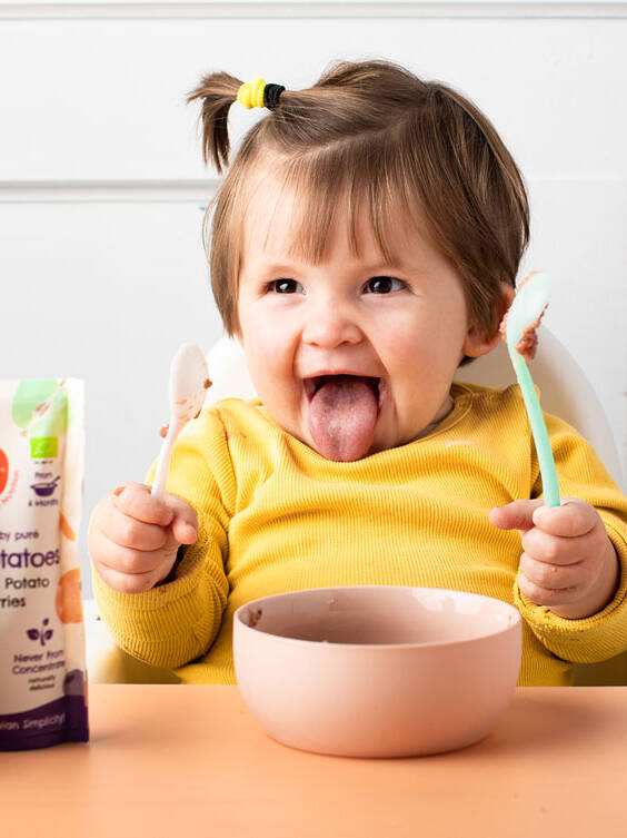 Babyfood branding packaging