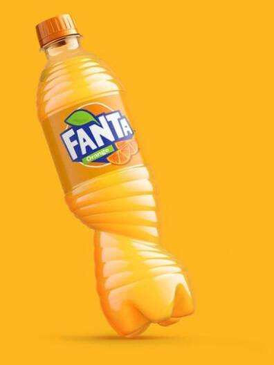 fanta packaging design